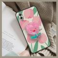 Cute quicksand Phone Case For Samsung Galaxy A02/M02/SM-A022F/A022M drift sand TPU Skin feel silicone Anti-dust Cartoon. 