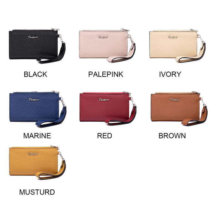 David%20Jones%20Paris%20women%20wallet%20pu%20leather%20female%20wristlet%20handbag%20small%20lady%20purse%20-%20Image%203