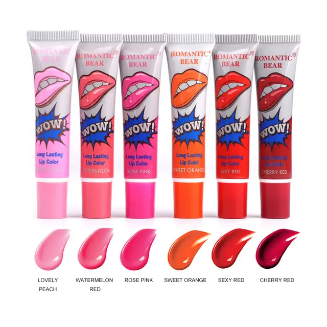 Liquid%20Lipstick%20Tattoo%206%20Colors%20Matte%20Waterproof%20%20Gloss%20matte%20waterproof%20lipstick%20Peel%20Mask%20Tint%20Pack%20Hot%20Sexy%201PCS%20Amazing%20%20Waterproof%20Liquid%20Makeup%20Lip%20%20(Romantic%20Bear)%20Long%20Lasting%20Lip%20-%20Image%204