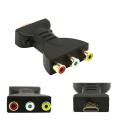 to HDMI-compatible Video Audio Converter Adapter with Charging Cable for Sky Box DVD STB. 