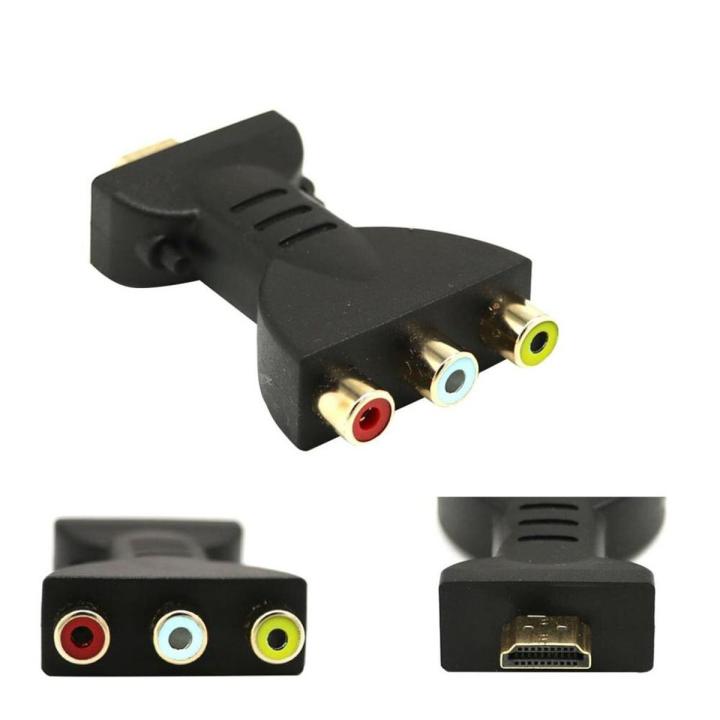 to HDMI-compatible Video Audio Converter Adapter with Charging Cable for Sky Box DVD STB