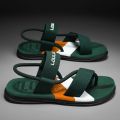 Flip-Flops Men's Shoes Summer New Men's Outdoor Wear Non-Slip Lightweight Wear-Resistant Slip-on Flip-Flops Sports Sandals. 