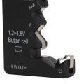 Battery Capacity Checker, Wide Compatibiltiy Sensitive Batteries Liife Checker Lightweight High Accuracy for C AA AAA D N 6F22. 