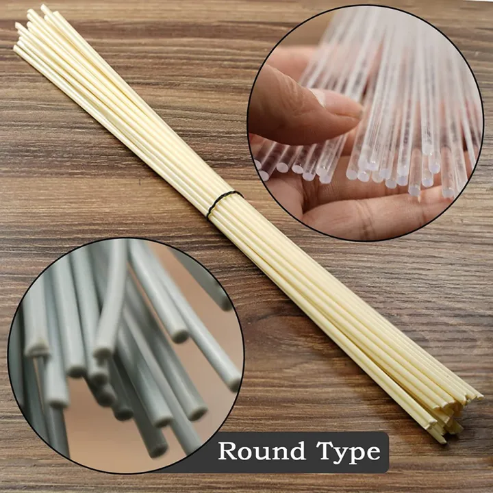 56PCS%20Plastic%20Welding%20Rods,%207%20Types%20ABS%20PP%20PU%20PE%20PA%20PC%20TPO%2013%20Inch%20-%20Image%204