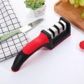 Professional 3-Stage Knife Sharpener Manual Kitchen Knife Sharpening Tool For all Knives. 