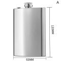 6 7 8 9 10 Oz Stainless Steel Hip Flask With Funnel Pocket Hip Flask Alcohol Whiskey Hip Flask Screw Cap. 