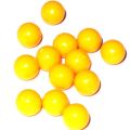 500+ Plastic BB Bullets for Toy Guns - 6mm Yellow Plastic Reusable Bullets Pack by ZinZen. 
