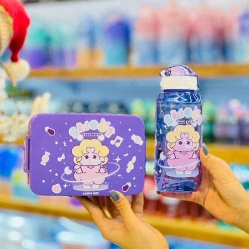 LUNCH BOX CHILDREN'S LUNCH BOX 2 IN 1 Daraz.lk