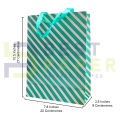 Best Paper Small Designed Paper Bag With Ribbon Handle - 27cm x 20cm x 9cm. 
