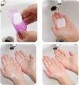 Mini Portable Travel Soap Paper Sheets Disposable Soap Sheets Portable Hand Washing Bath for Home Outdoor Camping. 