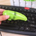HelloWorld Keyboard Cleaner Strong Suction Portable Mini USB Vacuum Handheld Keyboard Dusting Brush for Computer. 