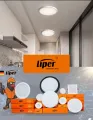 Liper LED Downlight Round 12w. 