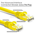 1.5m Ethernet Cable UTP Yellow CAT5E RJ45 Network Ethernet Patch Cord Lan Cable RJ-45 Computer Connectors. 