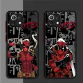 [9027] Xiaomi 9t 10t 11t 12X Noot 10 Ultra 12 13 11 Lite Pro 12t Funda Cover e Deadpool. 