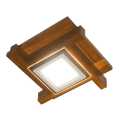 Wood Light Fixtures Ceiling | Slab | Wall 3 Colors LED. 