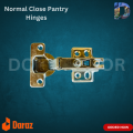 Pantry Hinges Normal close. 