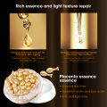 30/60PCS Fullerene Placenta Capsule Essence Moisturizing Brightening Firming Skin Repair Essence Hyaluronic Acid Facial Serum. 