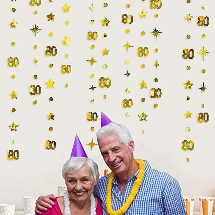 %E3%80%90Petalfall%E3%80%91Gold%2080th%20Happy%20Birthday%20Banners%20Decorations%20Circle%20Star%20Garland%20Paper%20Hanging%2080%20Year%20Old%20Birthday%20Party%20Supplies%20-%20Image%205