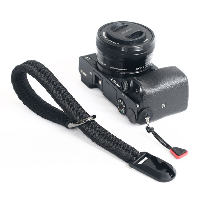 Woven Nylon Rope Hand Sling Adjustable Quick Release Camera Wrist Strap For Fujifilm Olympus Panasonic Leica