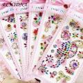 Colorful Sticker Sparkling 3d Gem Stickers for Diy Crafts Scrapbooking Perfect for Kids' Rewards Decoration Self-adhesive Shiny Rhinestone Design Crafts Stickers. 