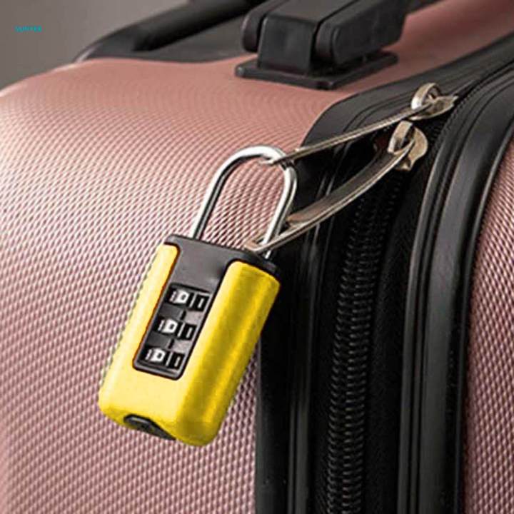 Digit Combination Lock, Customs Code Lock Stainless Steel Lock - Main Image