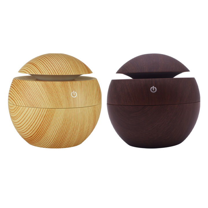 Mini Aroma Diffuser 130ml Ultrasonic Essential Oil Diffusers Ultra ...