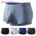 Men Underpants Comfortable Hygienic Men's Underwear with Soft Stretch Moisture-wicking Fabric Perfect for Southeast Asian Buyers Men Boxer Briefs. 