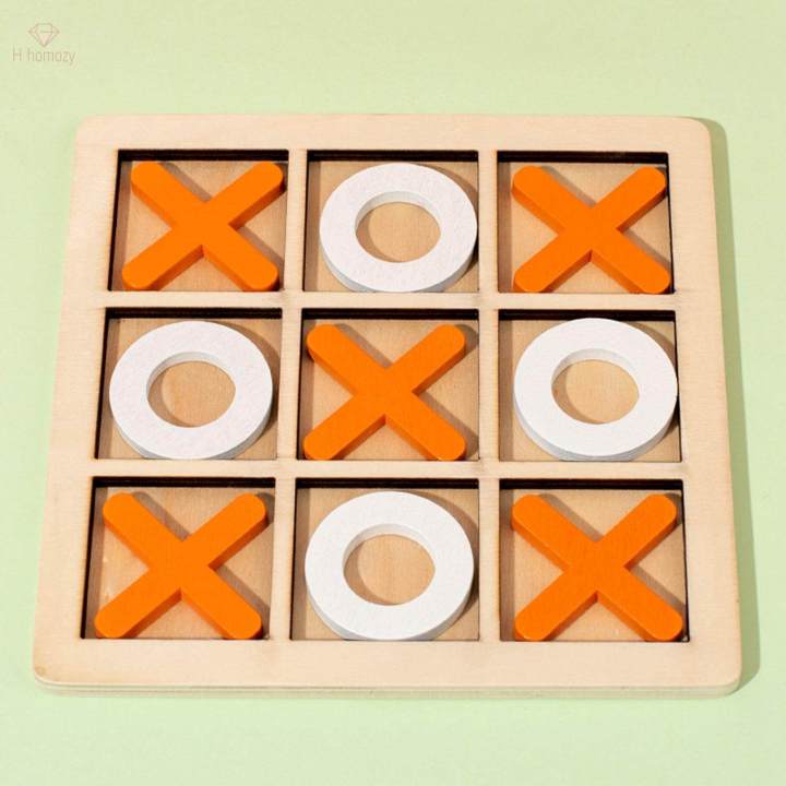 Tic%20TAC%20Toe%20Wooden%20Board%20Game%20Family%20Games%20Educational%20for%20Kids%20-%20Image%204
