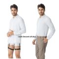 1pc Men'S Shirt Stays - Adjustable Elastic Shirt Straps, Invisible Shirt Holders, Suitable for Formal Occasions, Prevents Shirt Creases, Is an Ideal Gift for Workplace Me. 
