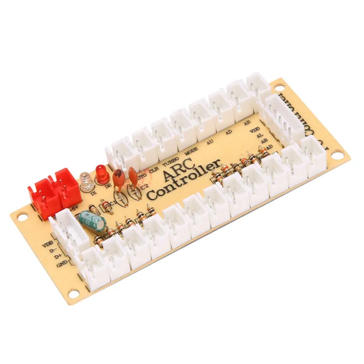 DIY Arcade Joystick Circuit Board PC Joystick Control Computer Game USB ...