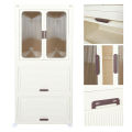 Foldable Wardrobe Organizer 360 Degree Universal Wheels Portable Wardrobe Closet for Cloakroom. 