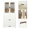 Foldable Wardrobe Organizer 360 Degree Universal Wheels Portable Wardrobe Closet for Cloakroom. 