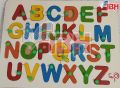 IBH-018-Alphabet wooden puzzle. 