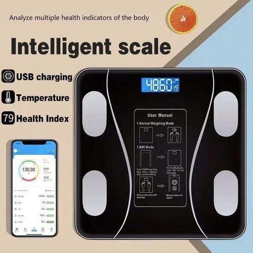 Healthcare Digital Bluetooth Weighing Scale bluc Smart Body BMI Analyzer Wireless Body Composition Scale with App support