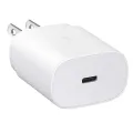 Samsung Super Fast Charger Adapter 25W EP-TA800 PD Travel Wall Chargers | With 3A USB C To USB C Cable | For Galaxy S20 S20+ S21 Ultra Note 20 10+ 5G A90 A80 A71 A70 5G. 