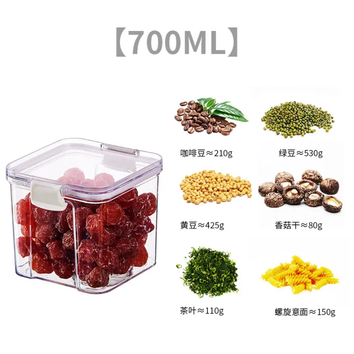 1Pcs%20Sealed%20Jars%20Kitchen%20Grain%20Storage%20Organizer%20Large%20Plastic%20Moisture-proof%20Storage%20Box%20Household%20Seasoning%20Jars%20-%20Image%204