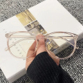 Transparent Glasses Women Men Retro Anti Blue Light Computer Eye Glasses Girls Clear Eyeglasses Large Frame Optical Spectacles. 