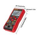 Digital Multimeter 4000 Counts Auto-Ranging DMM/Ohmmeter/Voltmeter Tester. 