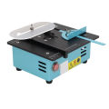 Table Saw Machine Woodworking Table Saw Speed Adjustment 4000RPM Mini Low Noise US Plug 110-240V Rust Resistance for Hand Made Works. 