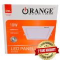 Orange Ceiling Surface Square LED Panel Light Down Light Warm White  For Celing Light Day Light 2 Years Warranty. 