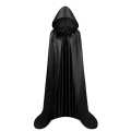 2Pcs Set Halloween Costume Death Cloak Black Death Cloak L Size 1.5M Long 59 Inches Suitable for Outdoor. 