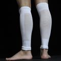 Football Sock Breathable Without Feet Socks Professional Football Shin Guards Fixed Leg Warmers Foot Package To Protect The Calf. 