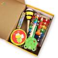 8x Wooden Percussion Instruments Child Early Learning Musical Toys for Kids Beginners Professionals. 