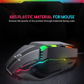 Computer Mouse JEQANG JM-530 High Quality Wired Gaming Mouse Competitive  1600DPI USB Wired RGB Gaming Gamer Mice for Desktop Computer Laptop PC  USB Optical Mouse For PC, Apple, Mac, Android- Black Color Laptop and Desktop computer USB Optical Mouse Lapt. 