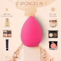 Blender Beauty Makeup Sponge By Majestique , Foundation Blending Face Beauty Sponge, Flawless for Liquid, Cream, and Powder, Multi-colored Makeup Sponges. 