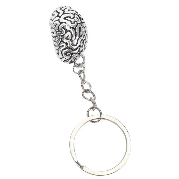 Brain%20Keychain%20Alloy%20Smart%20IQ%20Key%20Ring%20Fob%20Chain%20Medicine%20Human%20-%20Image%207