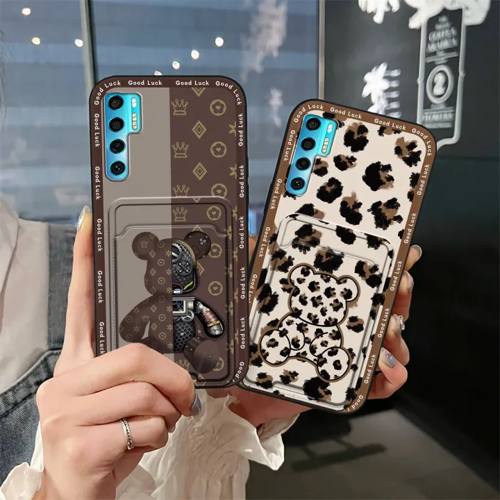Anti-knock%20Graffiti%20Phone%20Case%20For%20TCL%2020%20Pro%205G%20Cartoon%20Card%20slot%20Fashion%20Design%20Silicone%20Back%20Cover%20TPU%20Card%20bag%20Cover%20-%20Image%205