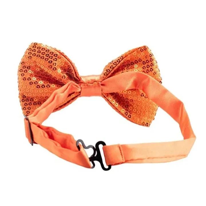 Sequined%20bow%20tie%20for%20children%20beaded%20bow%20for%20men%20and%20women%20stage%20performance%20luminous%20bow%20tie%20custom%20solid%20color%20spot%20wholesale%20-%20Image%203