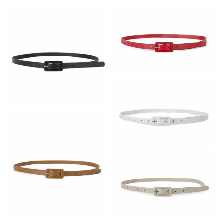 Fashion%20Metal%20Buckle%20PU%20Belt%20Slim%20Side%20Thin%20Waist%20Belt%20All-match%20Dress%20Belt%20Candy%20Color%20Waistband%20Ladies/Girls%20-%20Image%203