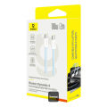 Baseus Dynamic 4 Fast Charging Data Cable USB-C to USB-C 100W 2m Moon White. 